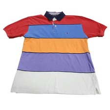 Tommy Hilfiger Striped Long Sleeve Polo Rugby Shirt — listing 6