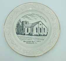Homer Laughlin Eggshell Commemorative Church Plate — listing 6