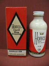 Mid-Century Advertising Packaging Lot: Hoffco Liquid Shoe Dressing (Bone) Tin & Dr. Grabow Pipe Filters Box — listing 6