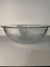 Vintage Pyrex Clear Bottom Nesting Mixing Bowl Set (Pink & Amber) — listing 2