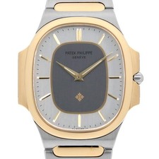 Patek Philippe Nautilus 5711 Style Watch (Replica), Black Dial, Stainless Steel — listing 5