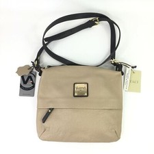 Valentina Italian Leather Two-Tone Doctor-Style Satchel Handbag in Turquoise & Tan — listing 5
