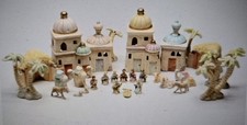 Ceramic Nativity Set, Multi-Figure Holy Family and Wise Men, Maker Unknown, listing 5