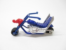 Matchbox No. 71 Jumbo Jet Motorcycle Chopper, Blue with Red Rider — listing 3