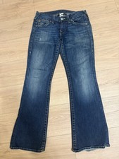 True Religion Brand Jeans Women's Bootcut Jeans, Made in USA, Thick Stitch Flap Pocket, listing 6