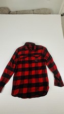 Burnside Plaid Flannel Shirt with Choysu Embroidered Patch — listing 2