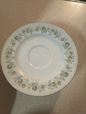 Johann Haviland Bavaria Germany Porcelain Teacup and Saucer with Platinum Trim — listing 2