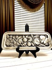 Cast Aluminum Square Freeform Serving Bowl