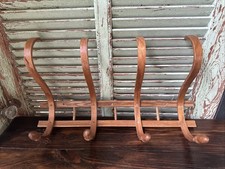 Bentwood Hall Tree Coat & Hat Stand with Scrolled Hooks, Thonet-Style — listing 6