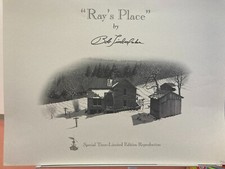 Bob Timberlake "Ray's Place" Signed Framed Print — listing 4