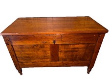 Antique Primitive Pine Sugar Chest / Cellarette on Turned Legs with Single Drawer — listing 3