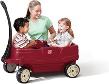Step2 Two-Seater Plastic Wagon with Canopy Frame — listing 4