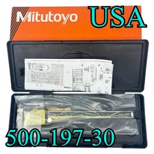Mitutoyo 500-197-30 Digimatic Caliper CD-8" ASX, 0-8 inch / 0-200mm Absolute Digital Caliper — listing 6