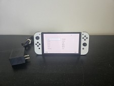 Nintendo Switch OLED Model Console with White Joy-Cons, Dock & Grip, listing 3