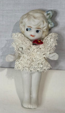 Lot of 6 Antique Bisque Penny Dolls / Frozen Charlotte Figures - Japan & Germany — listing 5