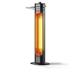 Electric Infrared Patio Heater with Adjustable Tripod Stand
