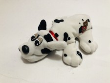Vintage 1985 Tonka Pound Puppies Newborn Plush Cream with Brown Spots — listing 4