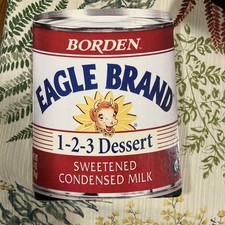 Antique Victorian Gail Borden Eagle Brand Condensed Milk Advertising Trade Card with Children's Faces — listing 6