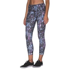 Lululemon Black & White Floral Print High-Rise Crop Leggings — listing 3