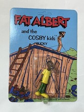 Vintage 1982 Fat Albert and the Cosby Kids 'Bucky' PVC Figure on Card — listing 2