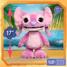 Disney Stitch Plush by Just Play - Blue Alien Character Soft Toy — listing 2