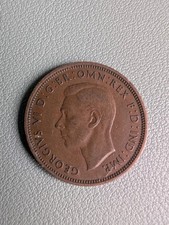 1937 King George VI Silver Half Crown, Royal Mint — listing 6
