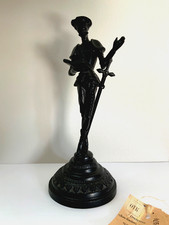 Pair of Brutalist Metal Don Quixote & Sancho Panza Figural Sculptures — listing 3