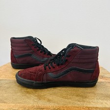 Vans Sk8-Hi Reissue (Vans Terry) Port Royale Burgundy High-Top Sneakers — listing 3