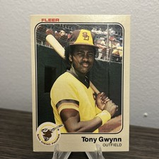 1983 Fleer #360 Tony Gwynn Rookie Card — listing 6