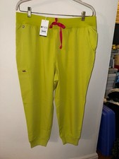 FIGS Technical Collection Zamora Jogger Scrub Pants, Navy, Size M Petite — listing 6