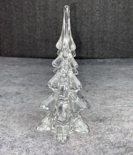 Frosted Glass Tree of Life Sculpture with Etched Birds and Leaves — listing 4