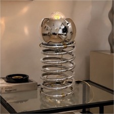 Vintage Mid-Century Aluminium 3-Light Eyeball Floor Lamp, Space Age, 170cm
