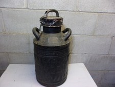 Antique Ellisco G.R. Co. 5 Gallon Liquid Oil Can with Bail Handle — listing 6