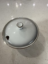 Rosenthal Germany Platinum Elegance #3331 Covered Sugar Bowl