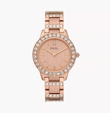 Fossil Ladies' Stainless Steel Quartz Dress Watch with Silver-Tone Dial and Bracelet — listing 4