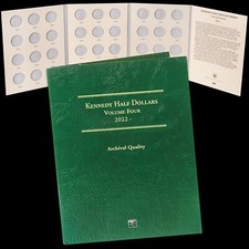 Littleton Coin Folder - Kennedy Half Dollars Volume Four 2022-Date, Archival Quality — listing 5