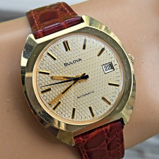 Vintage Novelty Postage Stamp Watch with 1-Cent Franklin Stamp Dial, Leather Band — listing 5