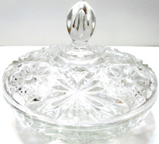 Anchor Hocking Early American Prescut (EAPC) Covered Candy Dish — listing 5