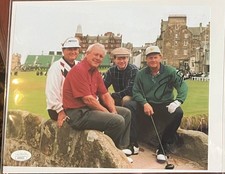 Jack Nicklaus Signed Black & White 8x10 Golf Photograph No documentation — listing 3
