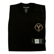 Black Cotton Crew-Neck Short-Sleeve T-Shirt — listing 3
