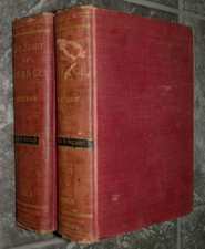 The Story of France - Antique Blue Cloth Hardcover with Gilt Republican Coat of Arms — listing 2