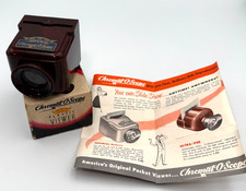 Chromat-O-Scope Imperial Viewer, Wood & Bakelite Transparency Viewer — listing 4