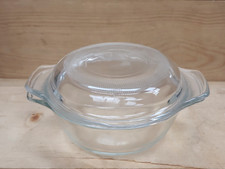 Fire King Clear Glass Covered Casserole Dish with Knob Lid, 8.5 x 3 inches — listing 6
