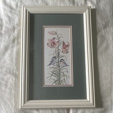 Framed Black-Capped Chickadee Print, Signed Jade, in Rustic Barnwood Frame — listing 4