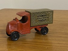 Vintage Diecast Hot Rod Delivery Van 'Your Basic Express Trucking Company No.3' (with two additional diecast cars: Happy Home Bread delivery van and orange rebel-flag hot rod) — listing 3