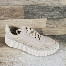 Dolce Vita Dolen Crochet Platform Sneaker, Women's Size 10, Cream/Sand — listing 2