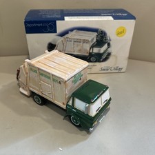 Department 56 The Original Snow Village 'Village Service Vehicle - Garbage Truck' — listing 2