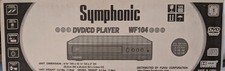 Symphonic DVD/CD Player — listing 3