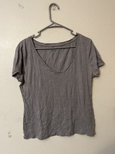 New York & Company Chambray Denim Jumpsuit with Smocked Bodice and Puff Sleeves — listing 6