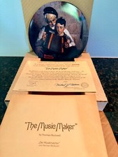 Norman Rockwell "The Music Maker" Collector Plate - Rockwell Heritage Collection (5th Issue) — listing 4